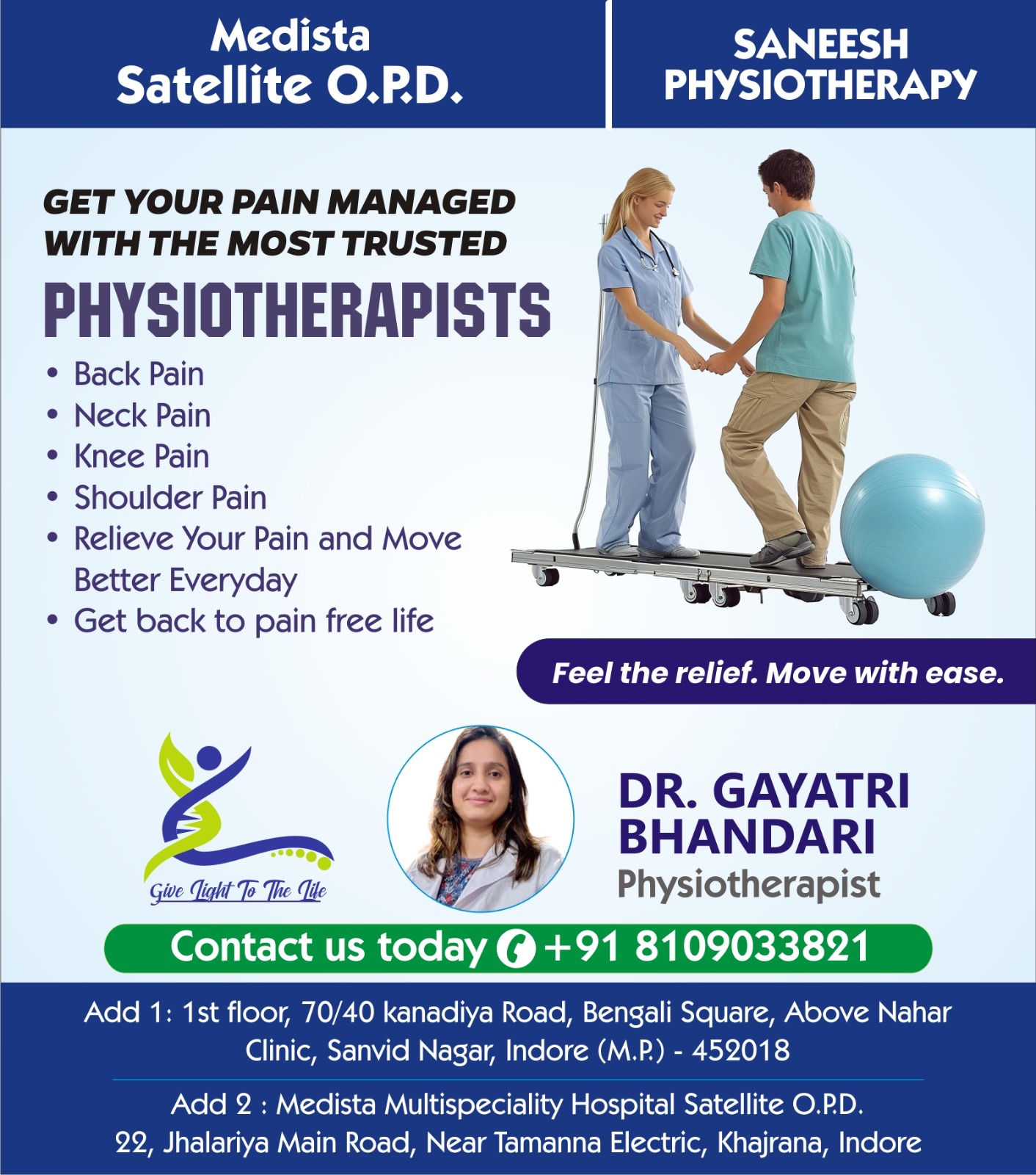 Best Physiotherapy Clinic in Indore 