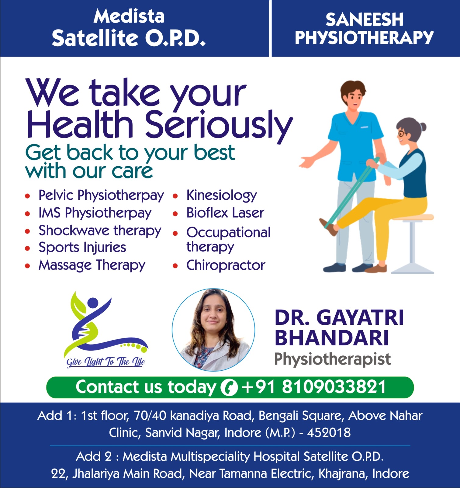 Best Physiotherapy Clinic in Indore 