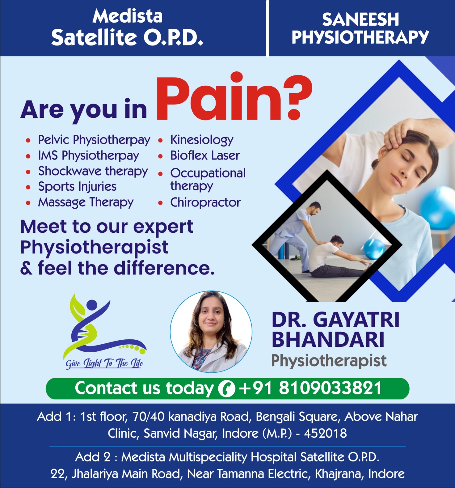 Best Physiotherapy Clinic in Indore 